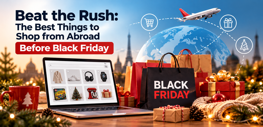 Wyprzedź zakupową gorączkę: co warto kupić za granicą przed Black Friday