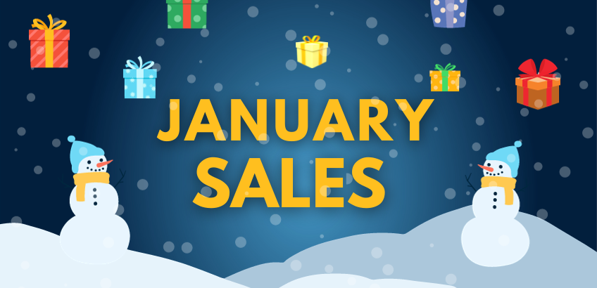 January Sales – Don’t stop and keep shopping!
